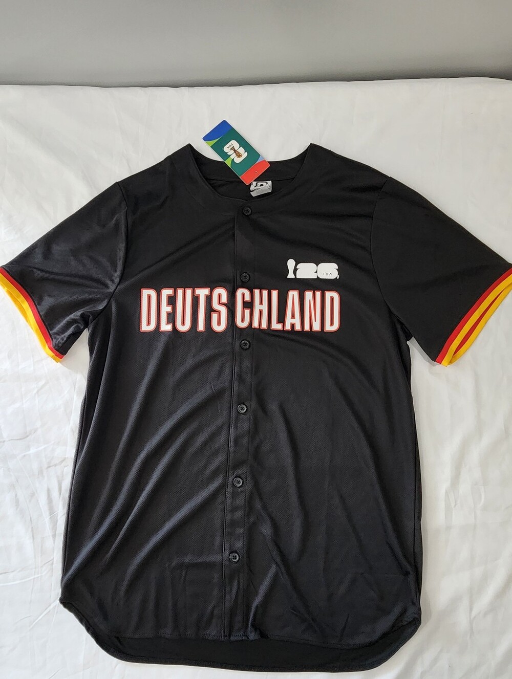 Deutschland FIFA Germany FIFA World Cup Officially Licensed Soccer Jersey XL '26